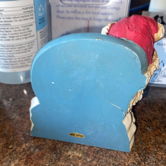 Christmas decor Santa man in the moon figurine - Picture 4 of 11